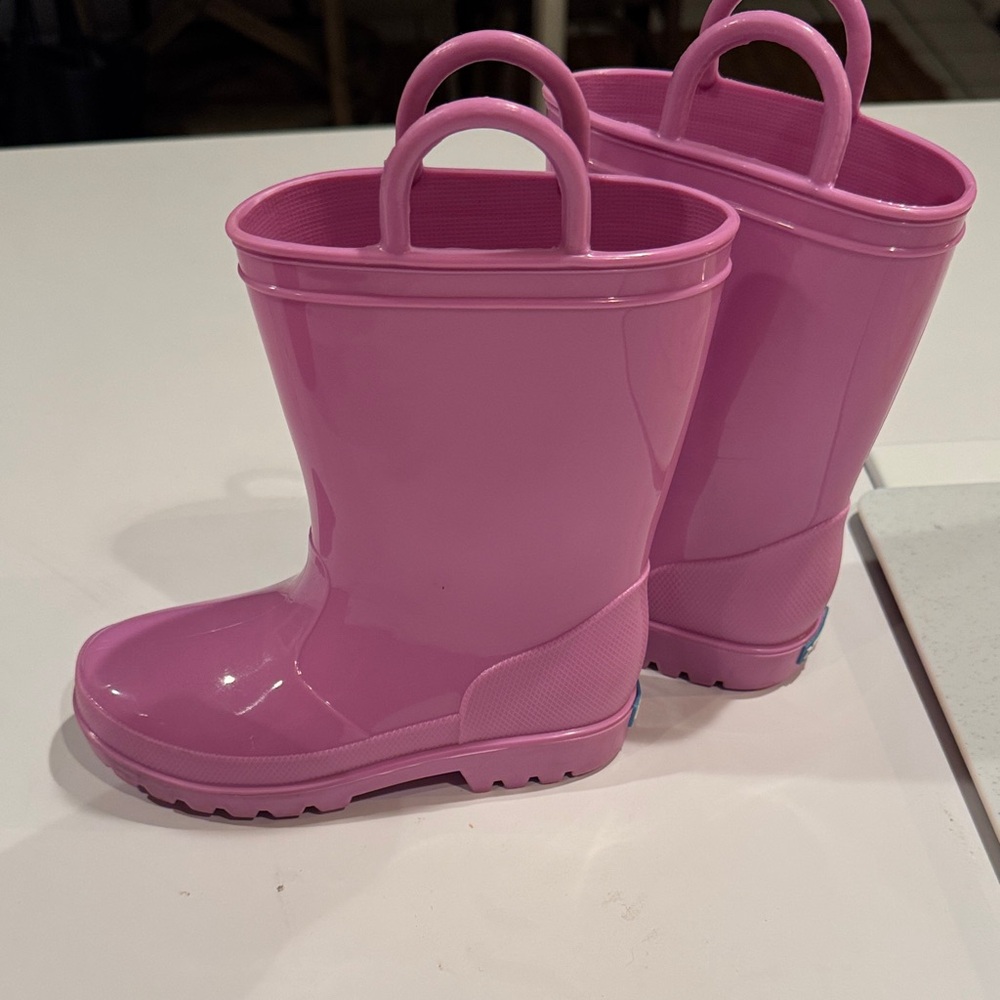 Pink Kids Size 11 Zoogs Rain Boots